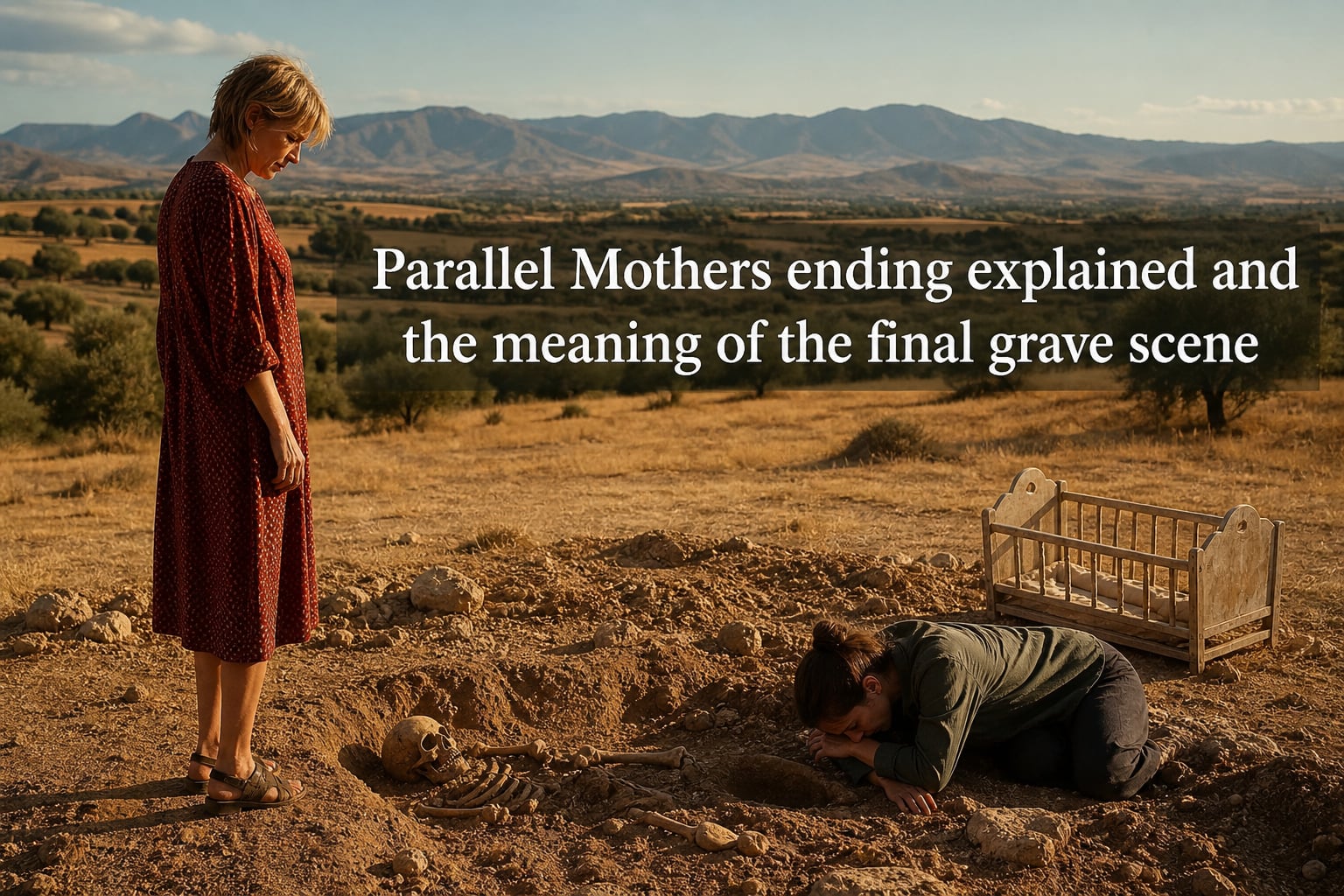 Parallel Mothers ending explained and the meaning of the final grave scene