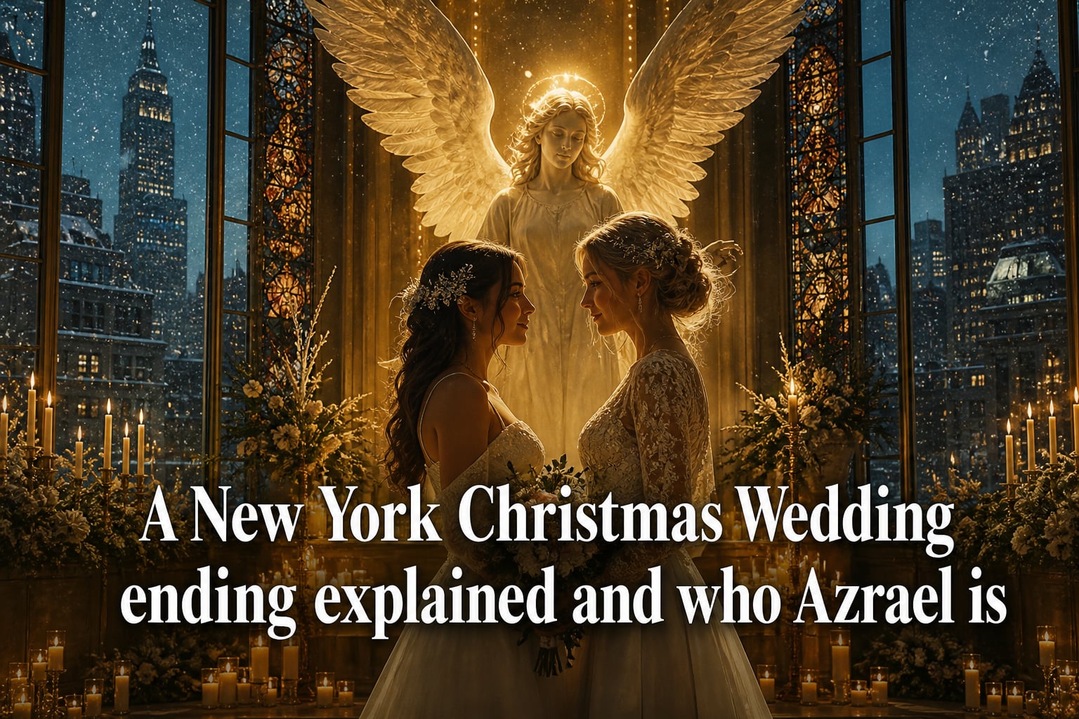 A New York Christmas Wedding ending explained and who Azrael is