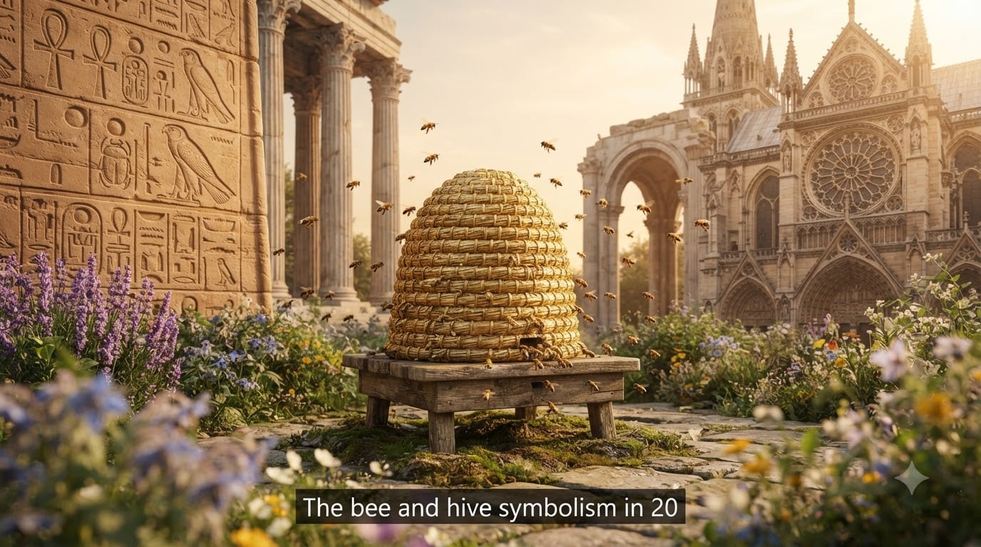 The bee and hive symbolism in 20