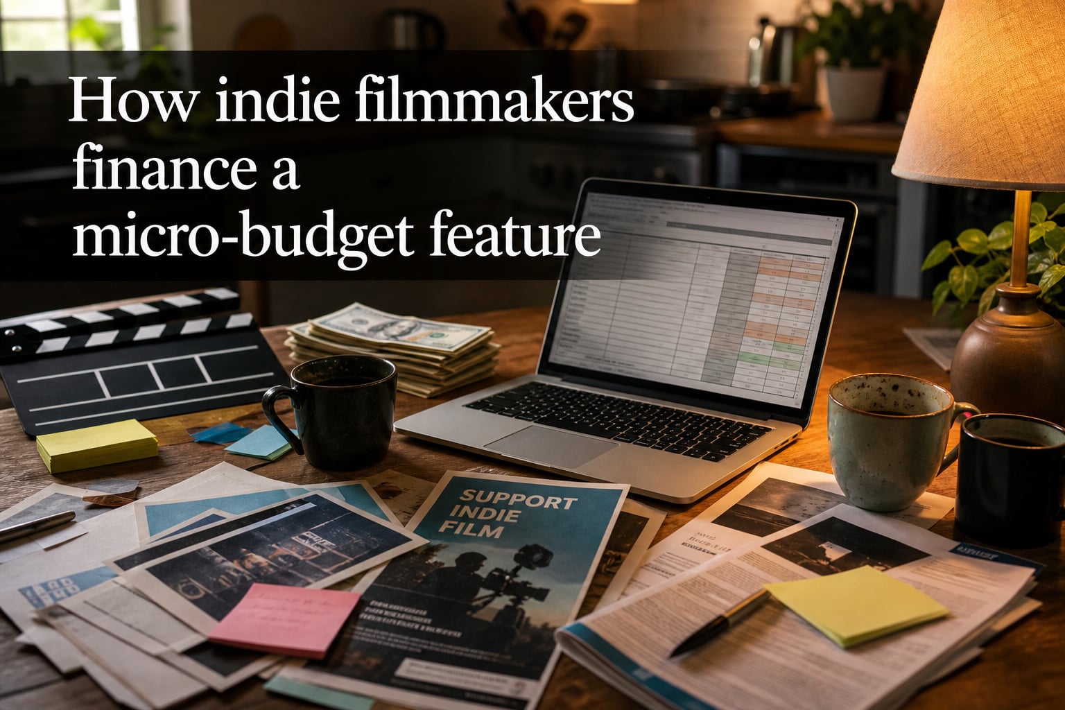 How indie filmmakers finance a micro-budget feature
