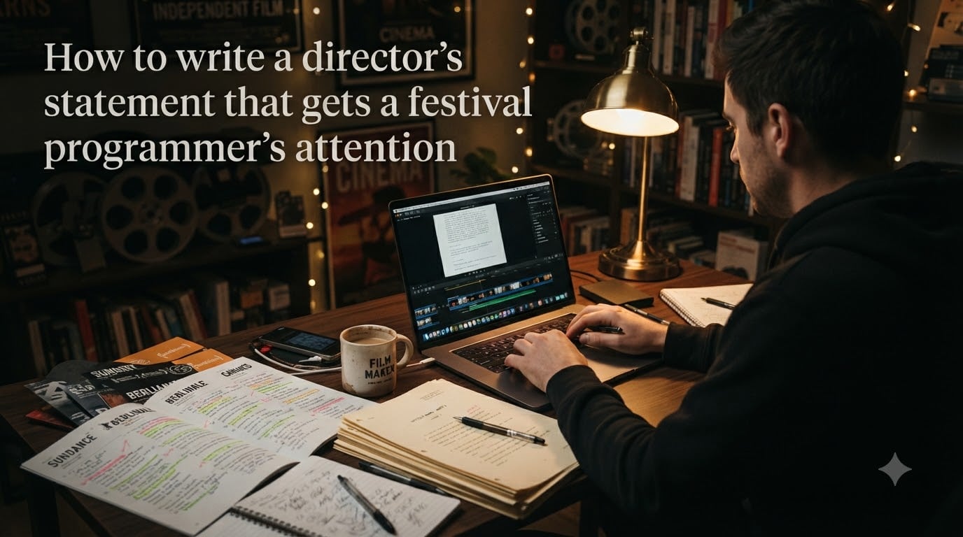 How to write a director's statement that gets a festival programmer's attention