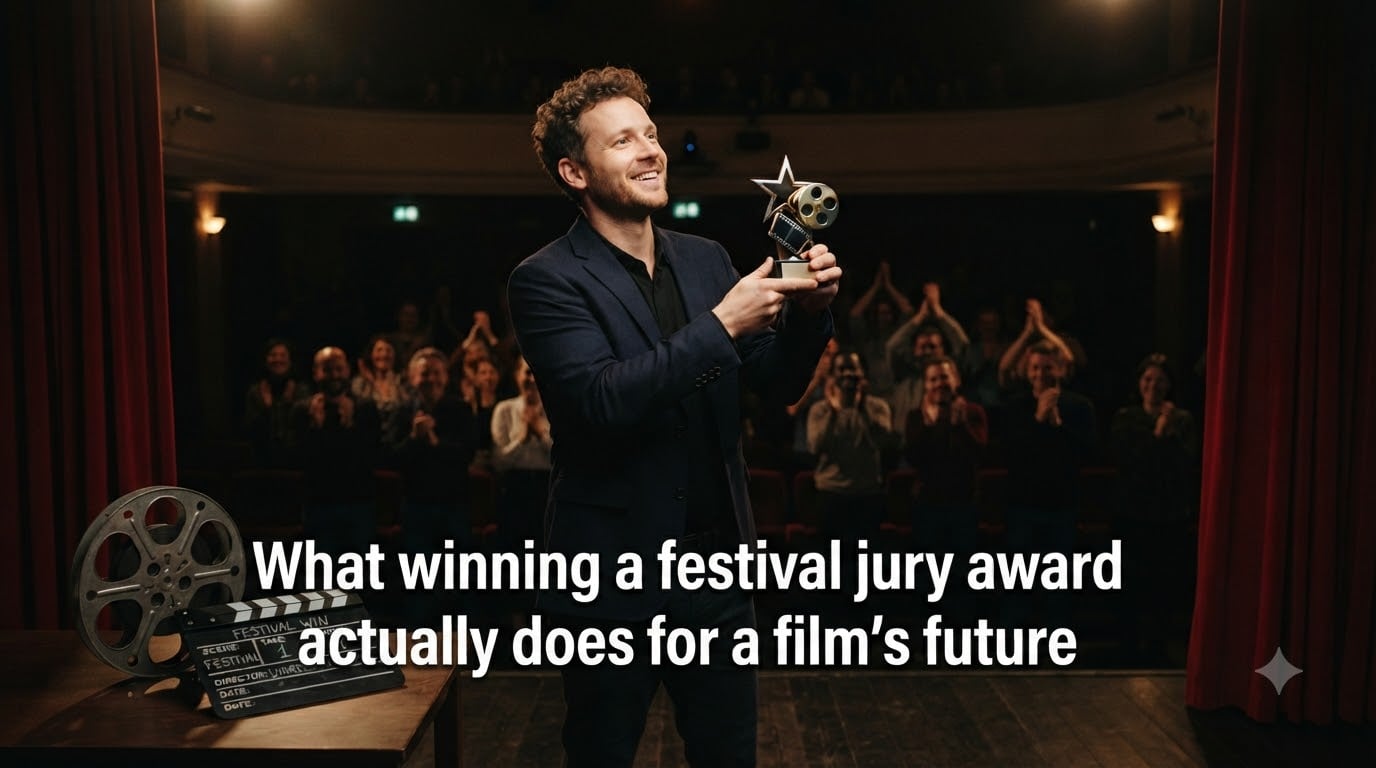 What winning a festival jury award actually does for a film's future