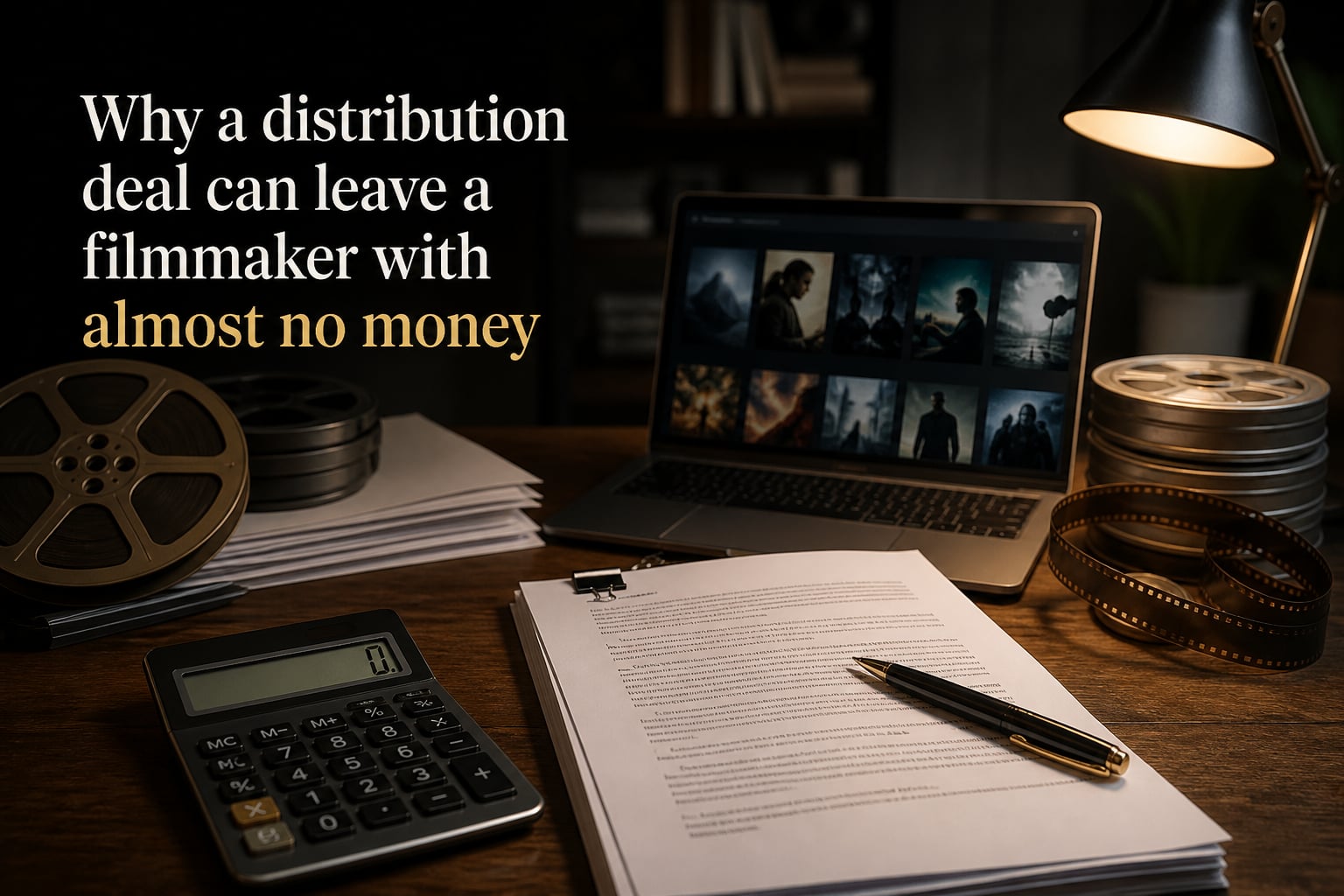Why a distribution deal can leave a filmmaker with almost no money