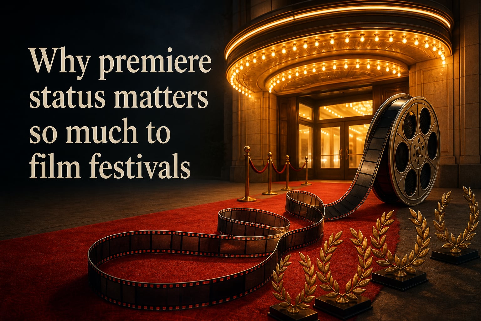 Why premiere status matters so much to film festivals