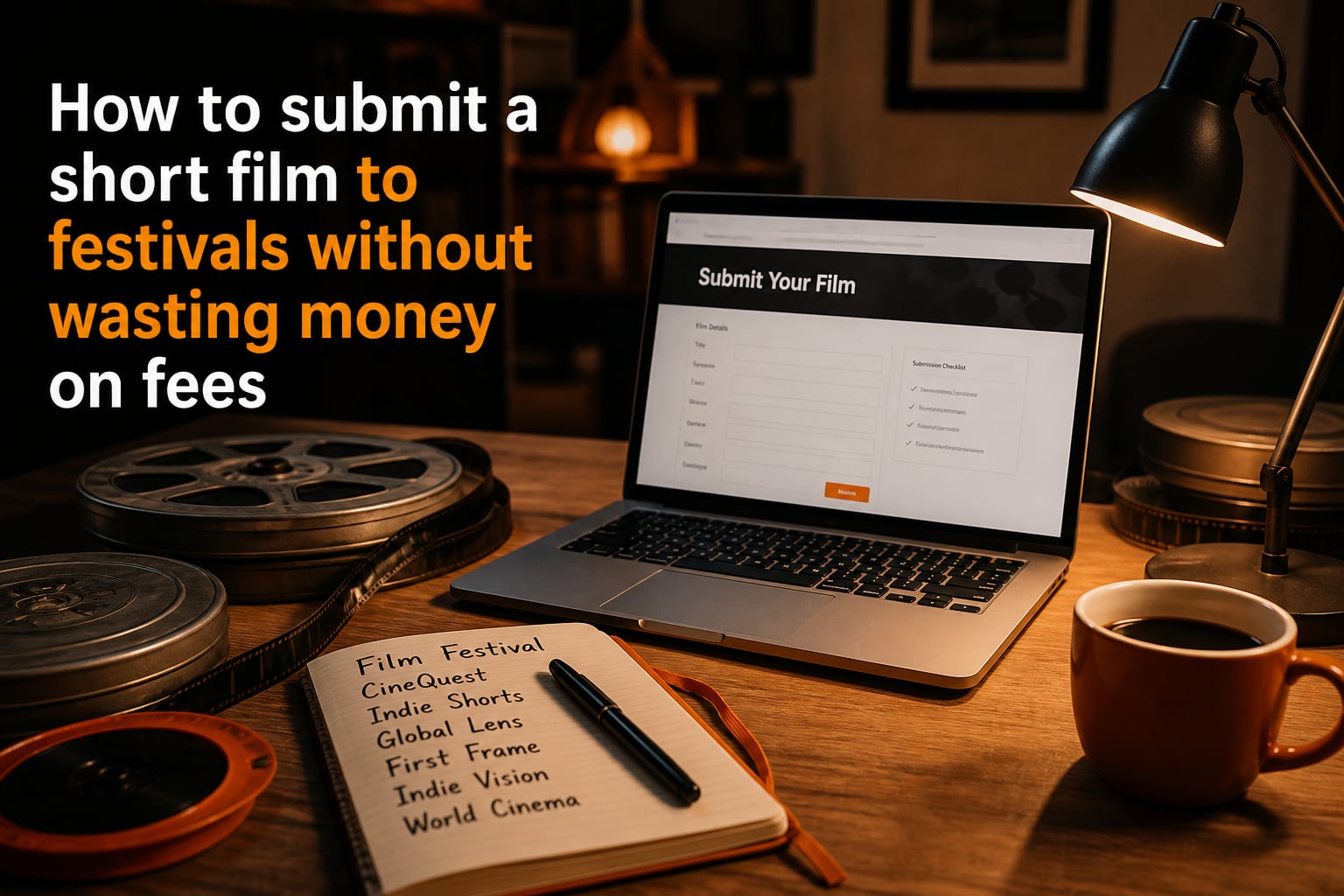 How to submit a short film to festivals without wasting money on fees