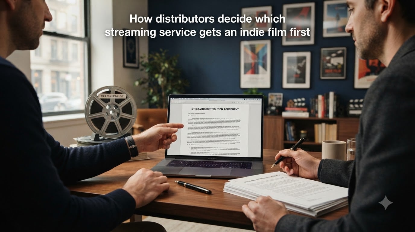 How distributors decide which streaming service gets an indie film first