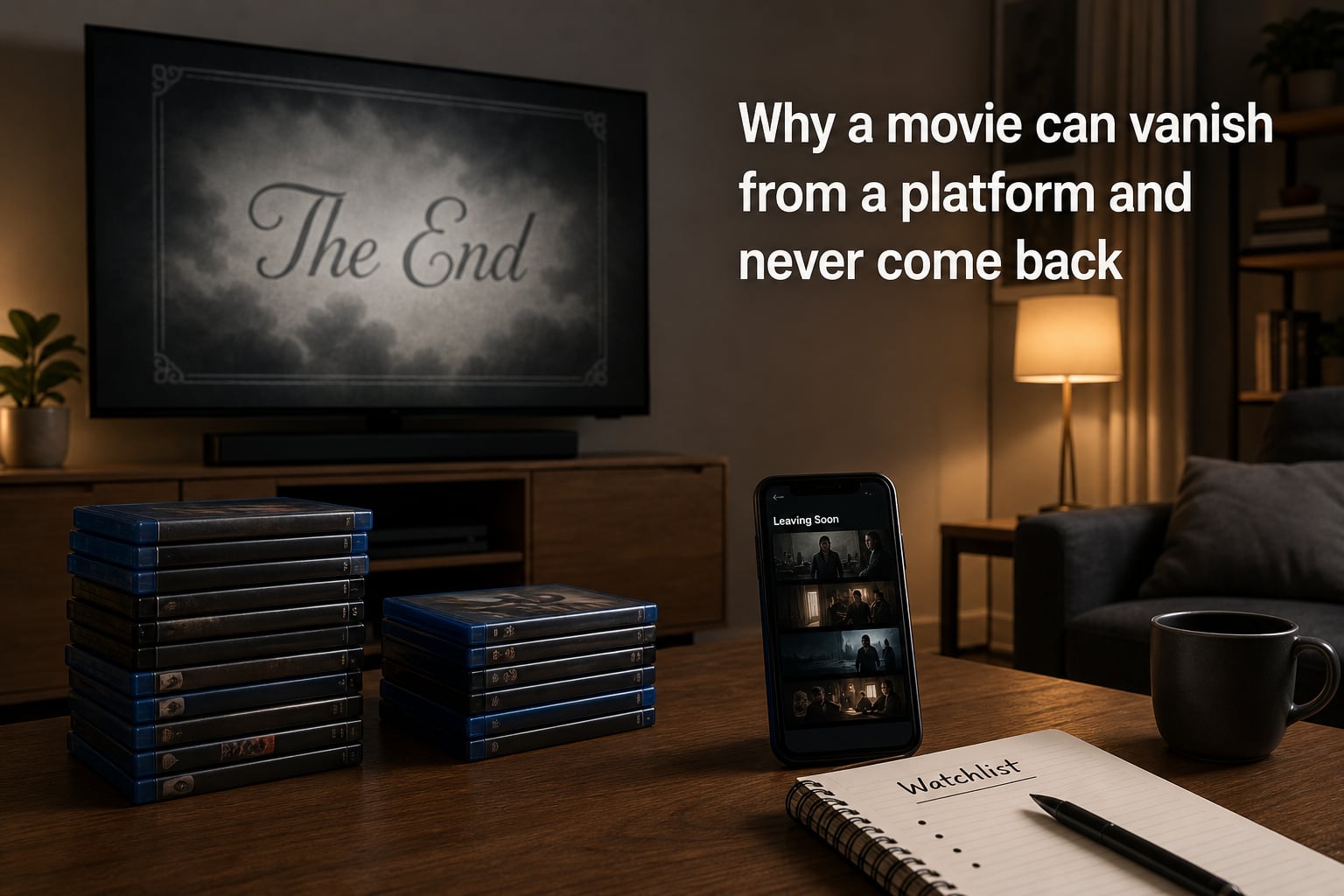 Why a movie can vanish from a platform and never come back
