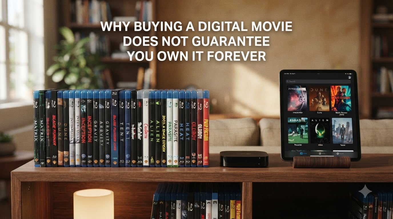 Why buying a digital movie does not guarantee you own it forever