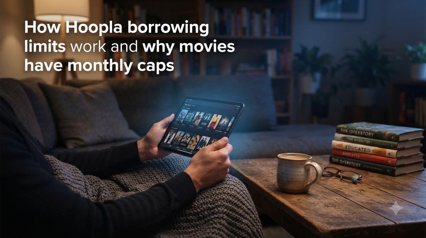 How Hoopla borrowing limits work and why movies have monthly caps