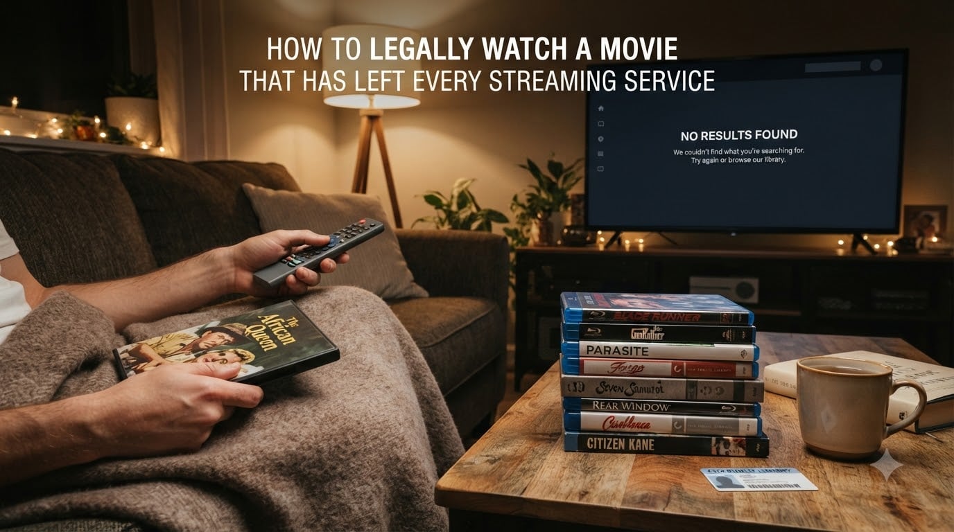 How to legally watch a movie that has left every streaming service