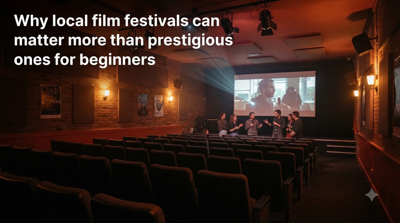Why local film festivals can matter more than prestigious ones for beginners