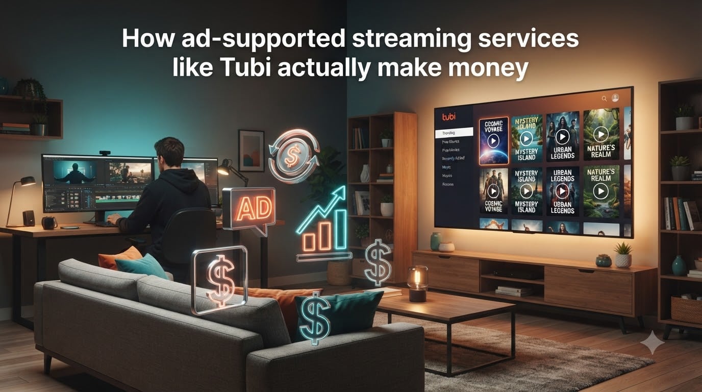 How ad-supported streaming services like Tubi actually make money