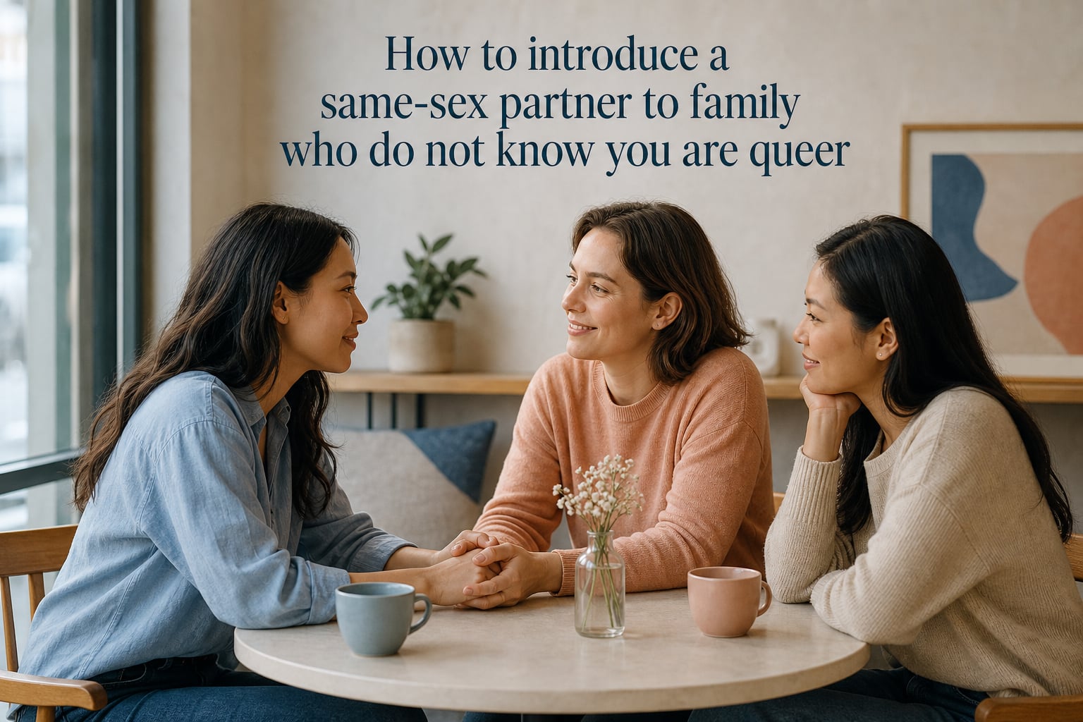 How to introduce a same-sex partner to family who do not know you are queer