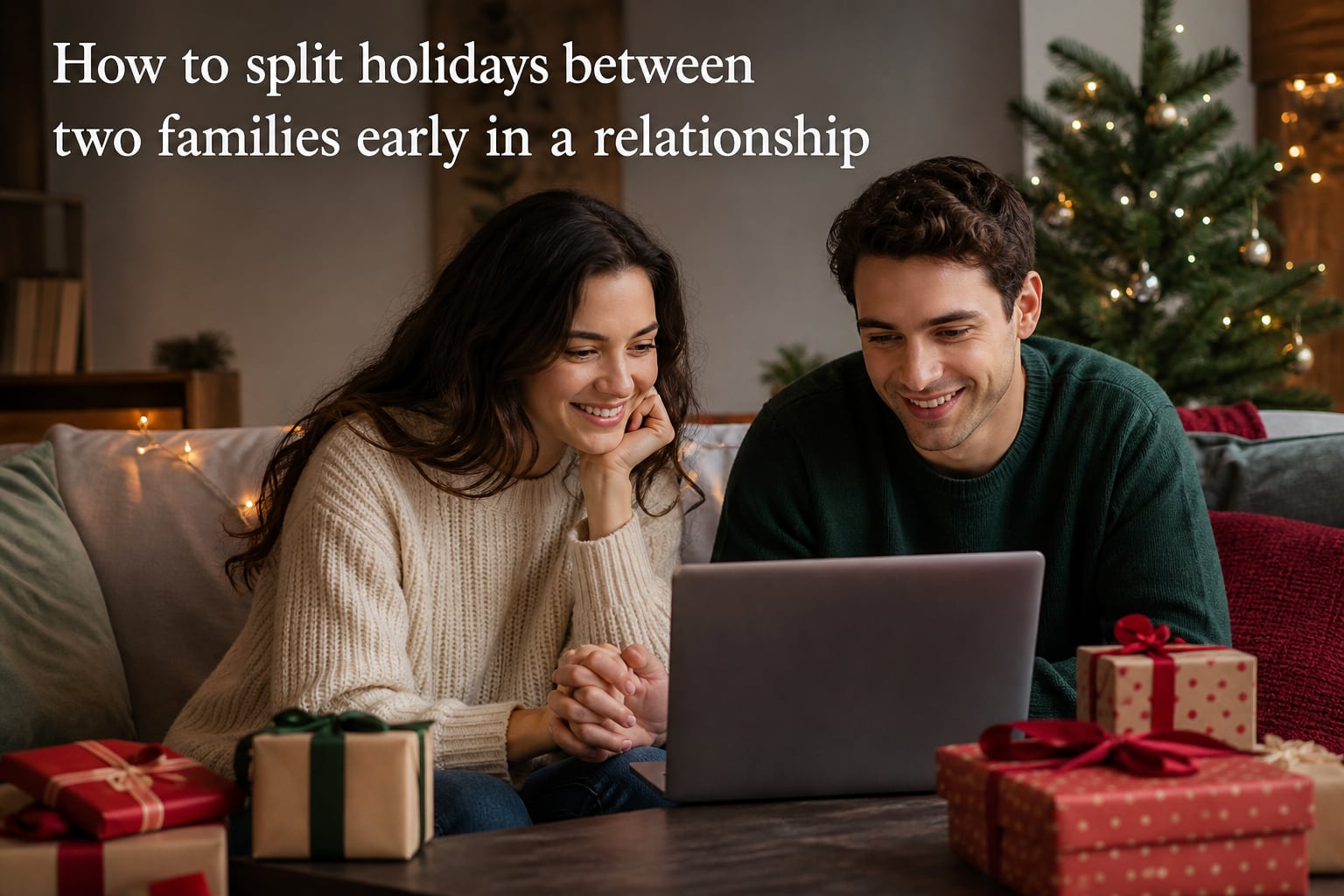 How to split holidays between two families early in a relationship