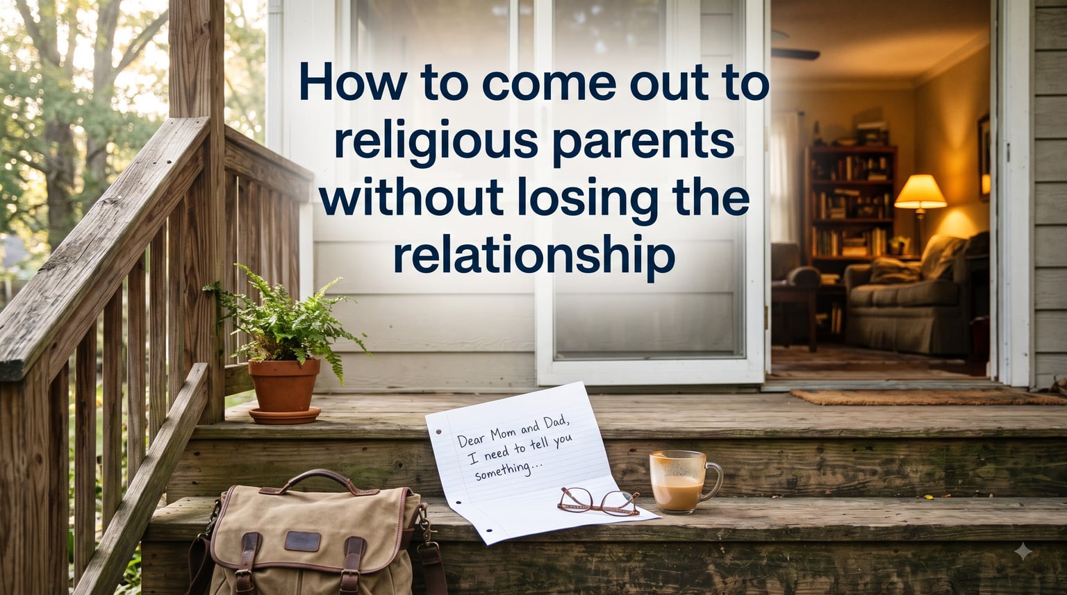 How to come out to religious parents without losing the relationship