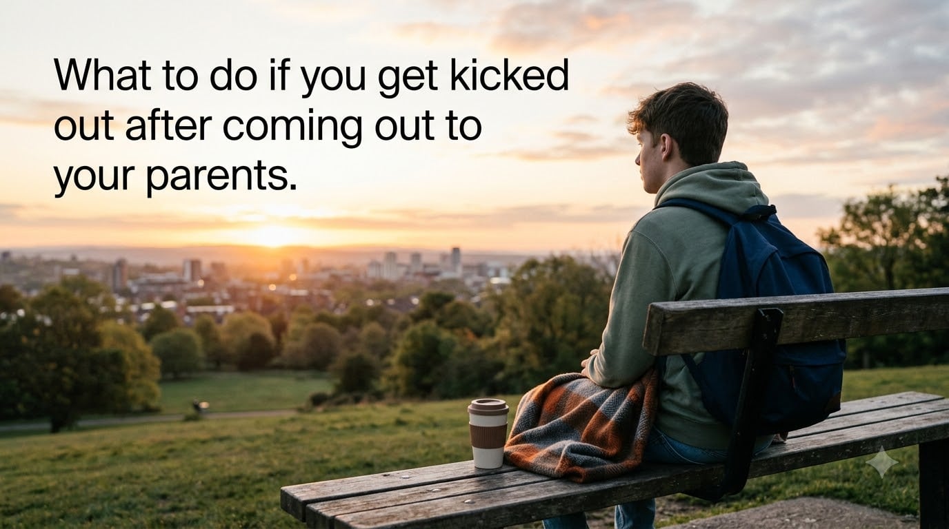 What to do if you get kicked out after coming out to your parents