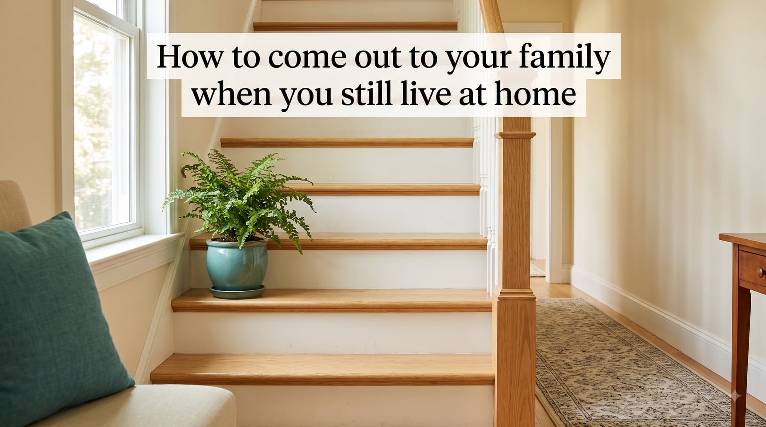 How to come out to your family when you still live at home