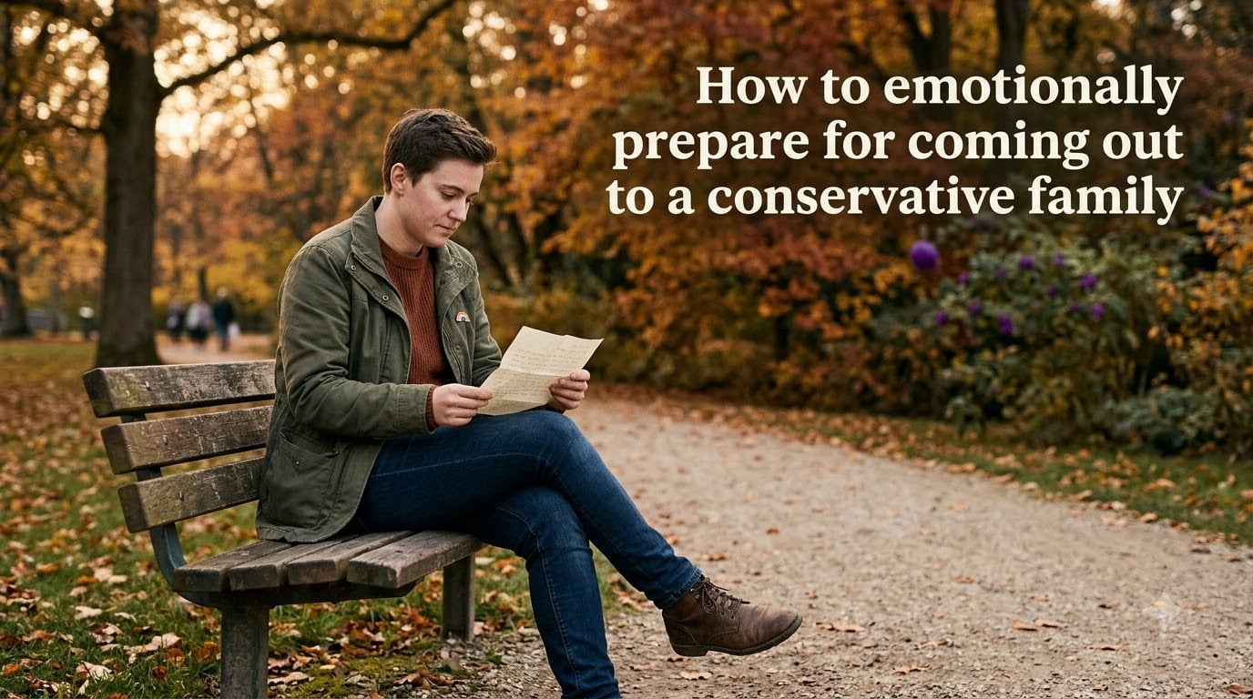 How to emotionally prepare for coming out to a conservative family