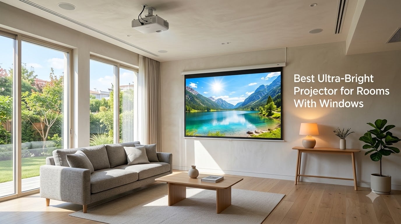 Best Ultra-Bright Projector for Rooms With Windows