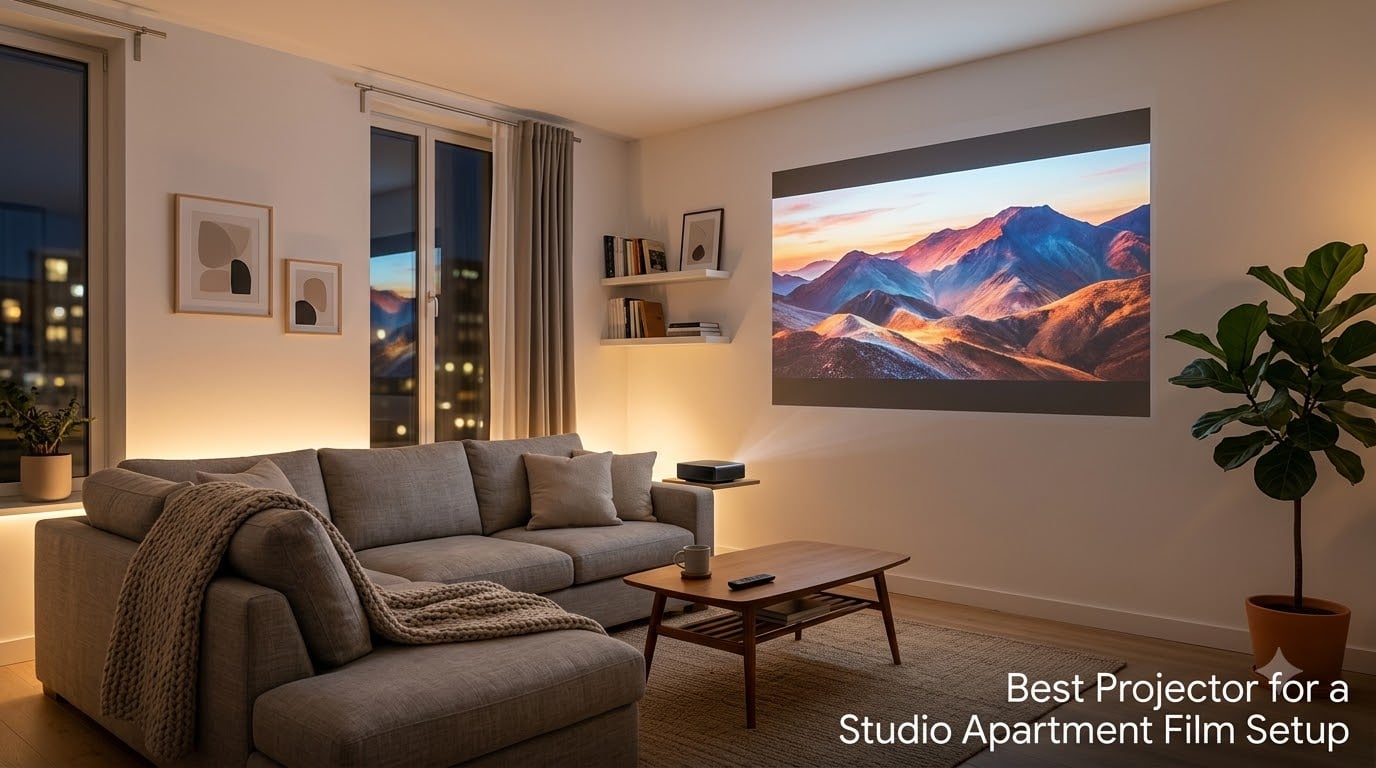 Best Projector for a Studio Apartment Film Setup