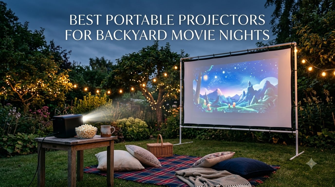 Best Portable Projectors for Backyard Movie Nights