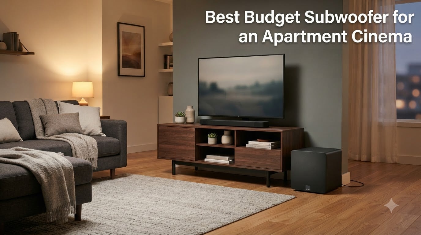 Best Budget Subwoofer for an Apartment Cinema