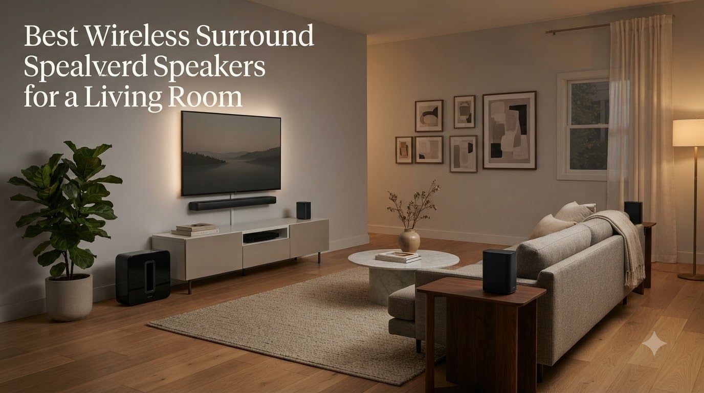 Best Wireless Surround Speakers for a Living Room