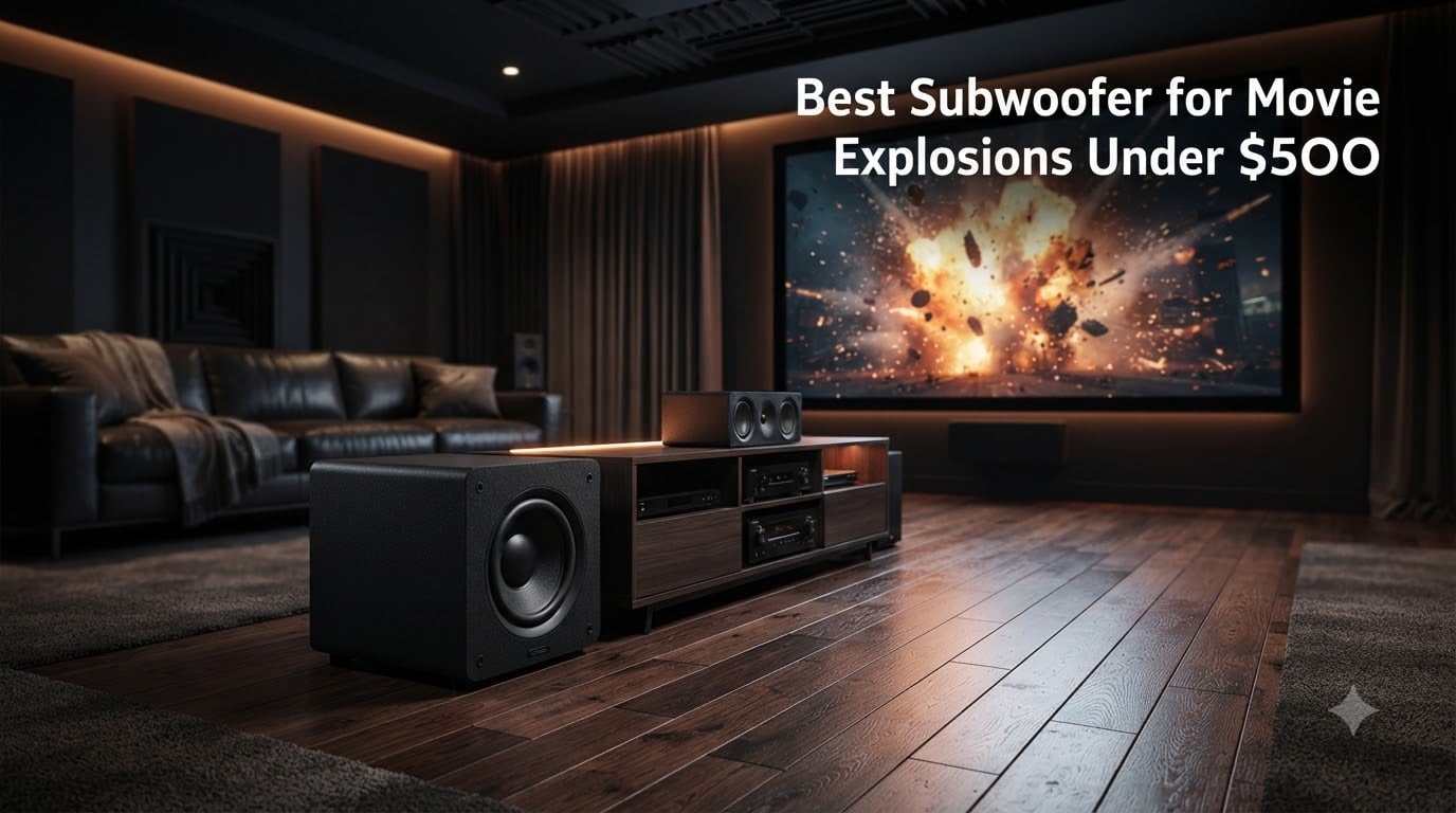 Best Subwoofer for Movie Explosions Under $500