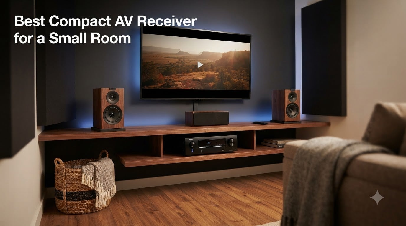 Best Compact AV Receiver for a Small Room
