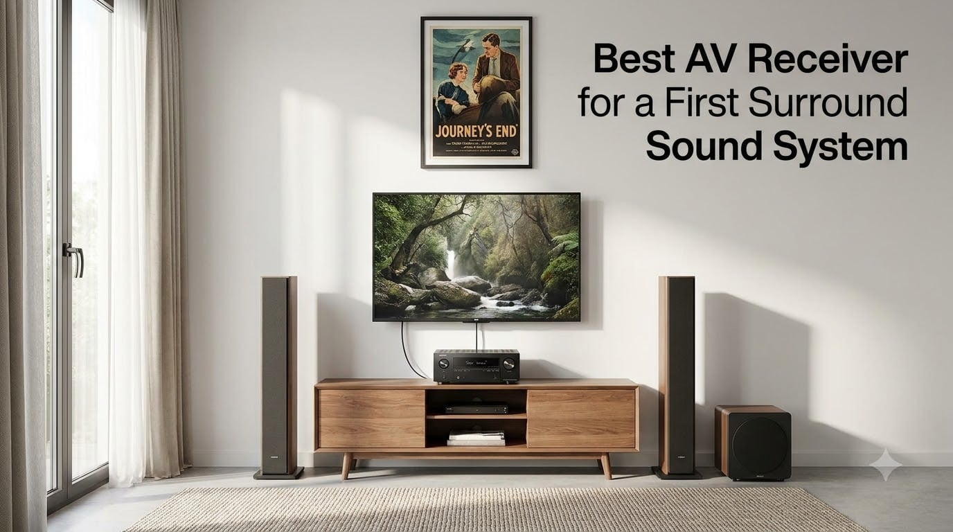 Best AV Receiver for a First Surround Sound System