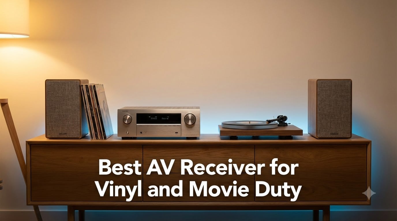 Best AV Receiver for Vinyl and Movie Duty