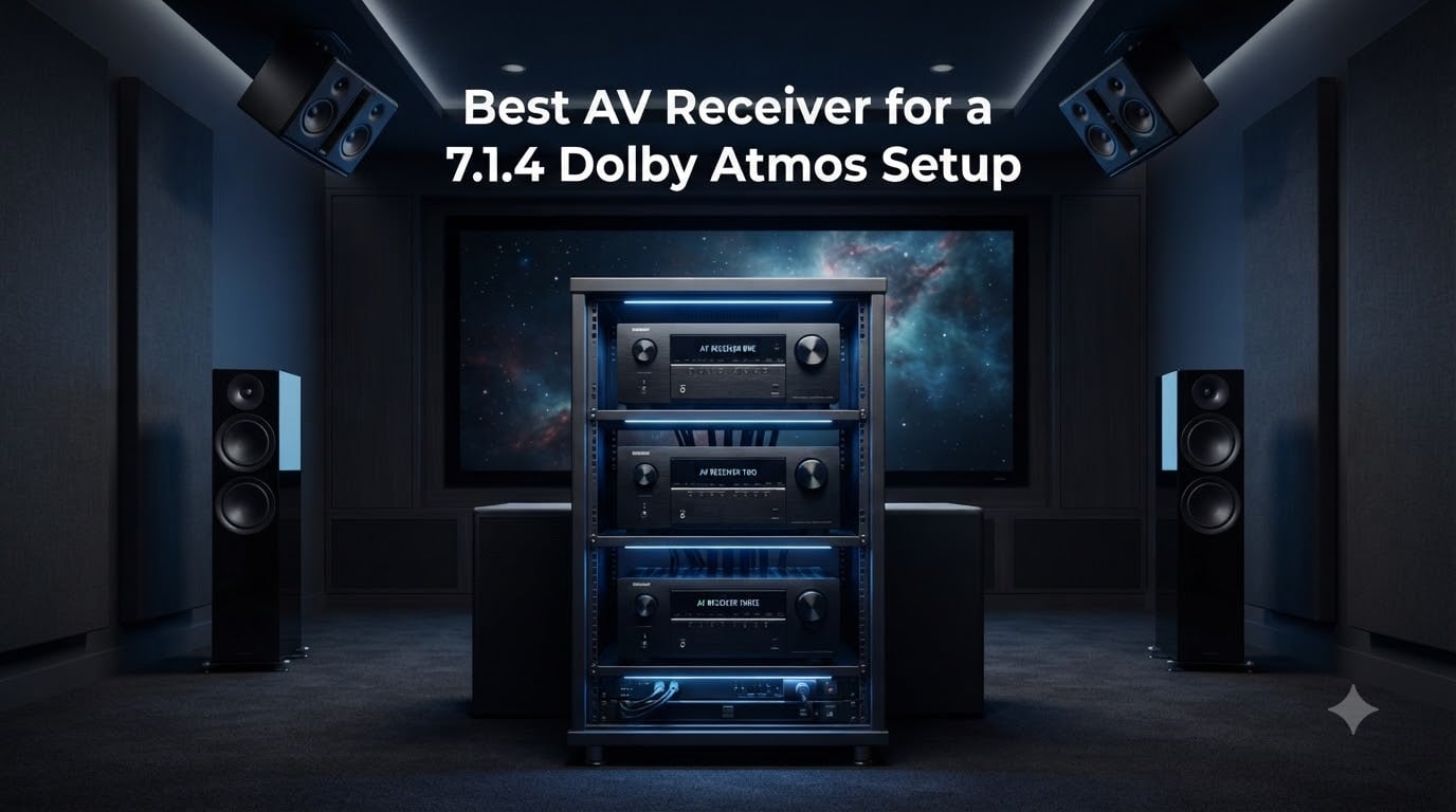 Best AV Receiver for a 7.1.4 Dolby Atmos Setup