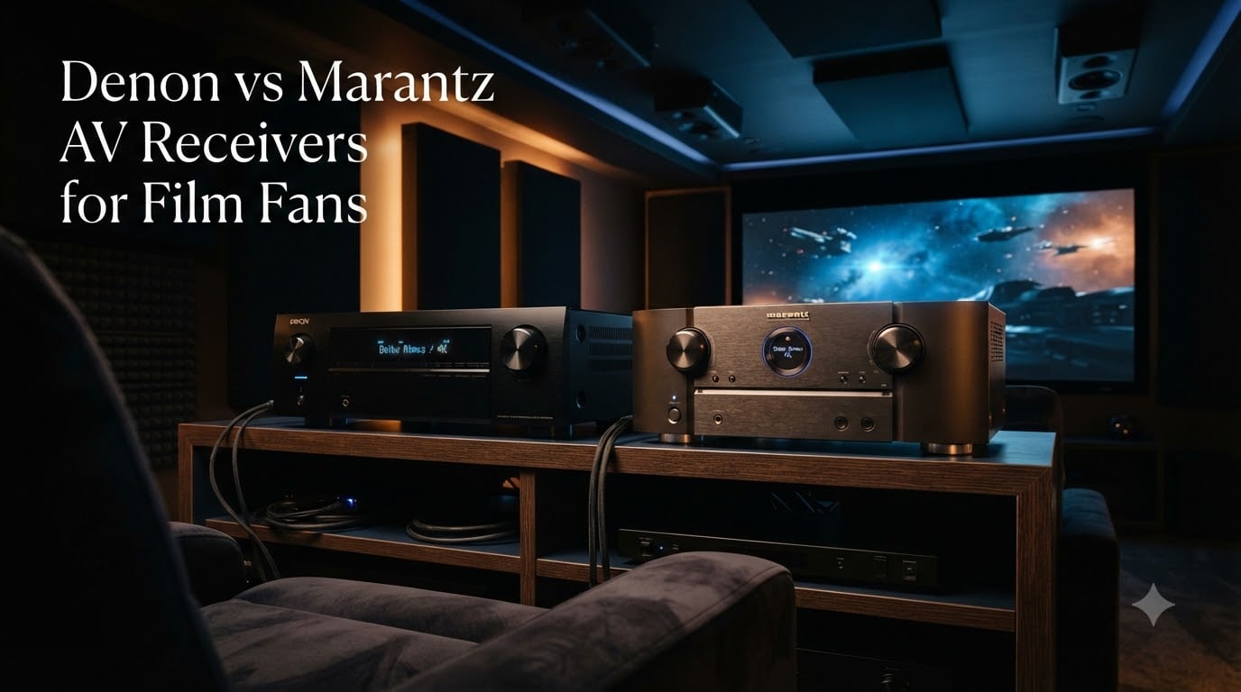 Denon vs Marantz AV Receivers for Film Fans