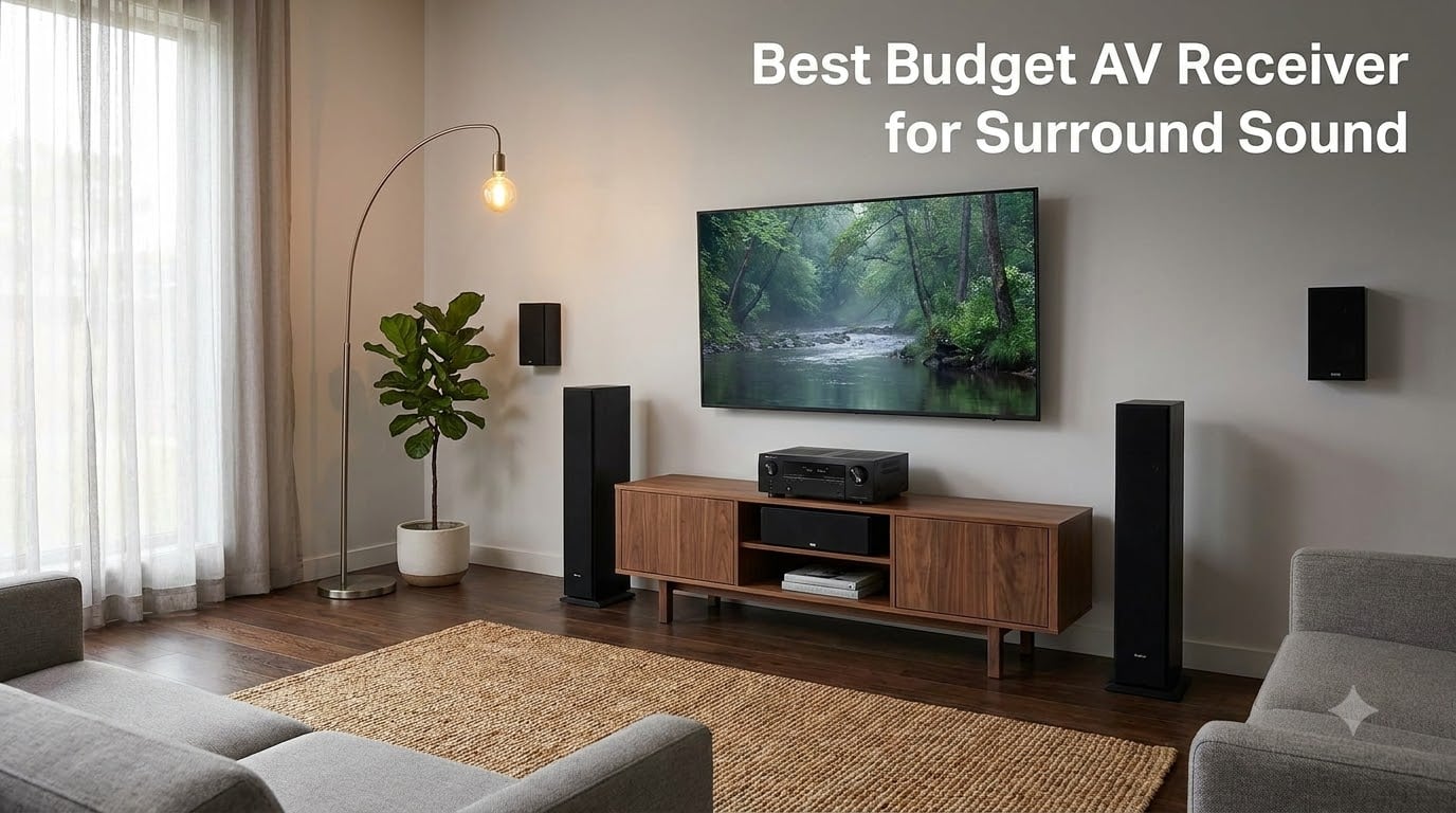 Best Budget AV Receiver for Surround Sound