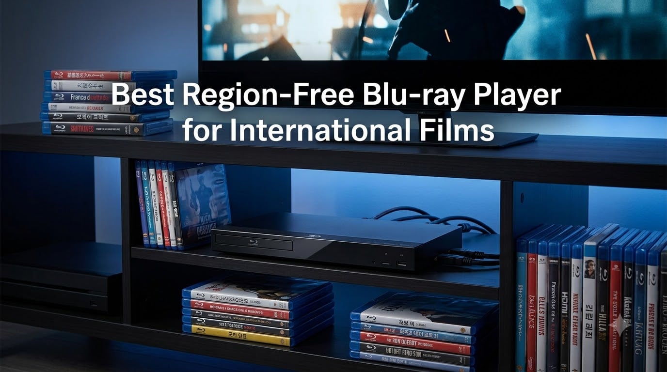 Best Region-Free Blu-ray Player for International Films