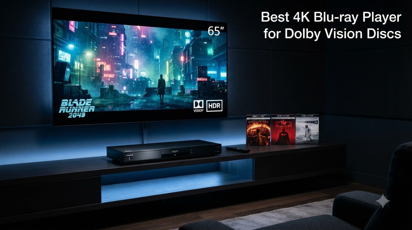 Best 4K Blu-ray Player for Dolby Vision Discs