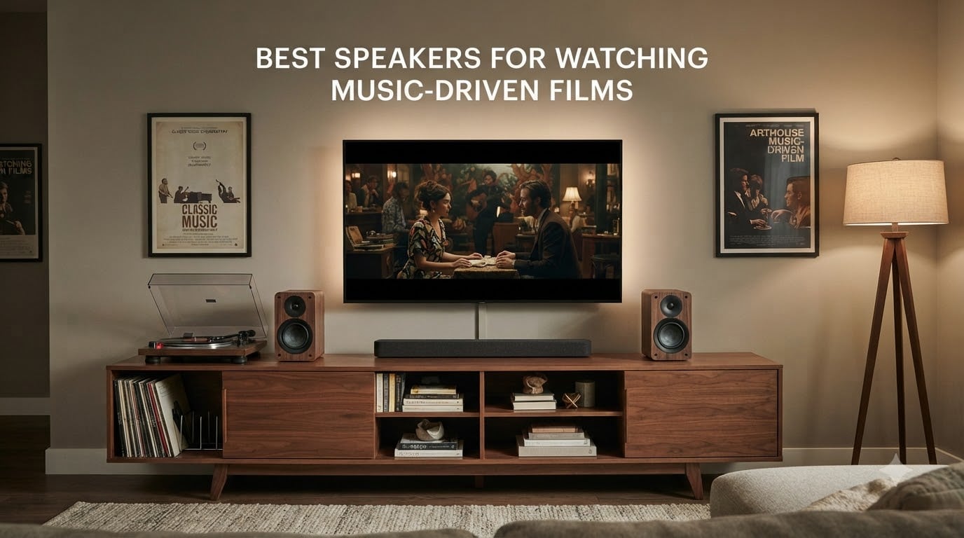 Best Speakers for Watching Music-Driven Films