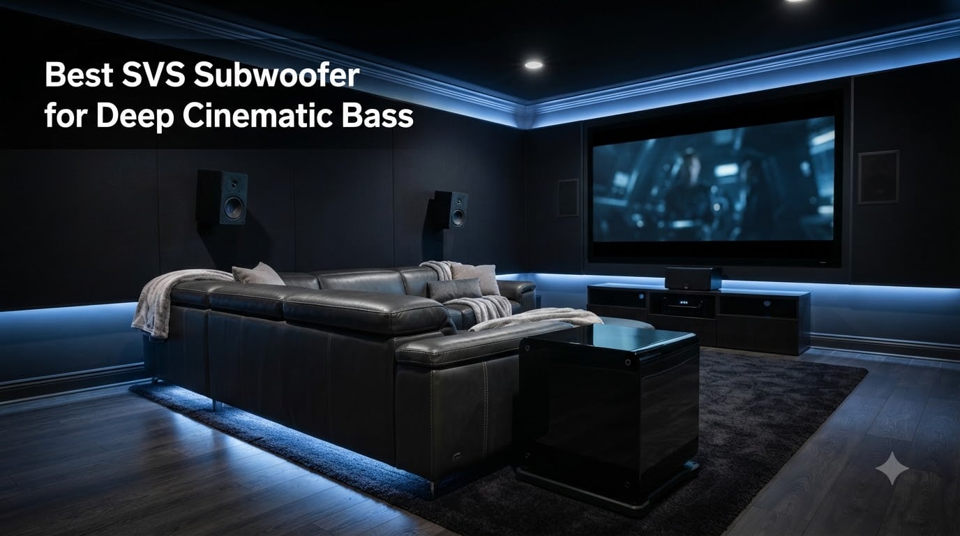 Best SVS Subwoofer for Deep Cinematic Bass