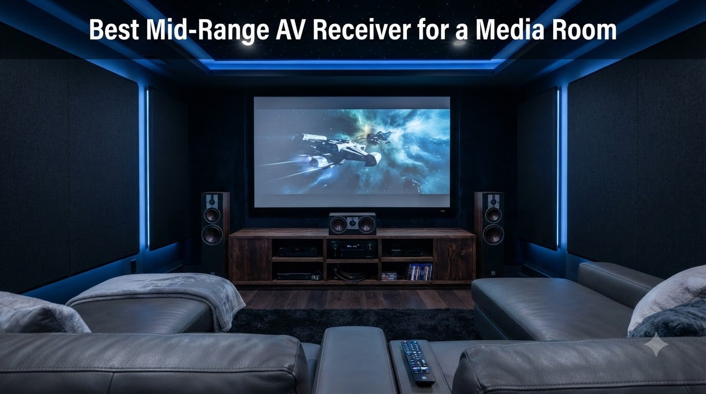 Best Mid-Range AV Receiver for a Media Room