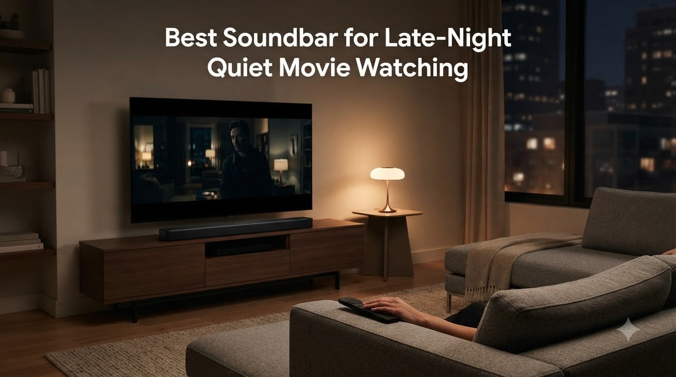 Best Soundbar for Late-Night Quiet Movie Watching