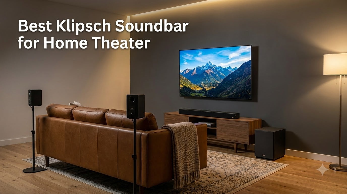 Best Klipsch Soundbar for Home Theater