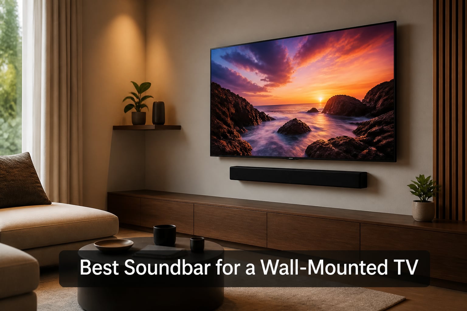 Best Soundbar for a Wall-Mounted TV
