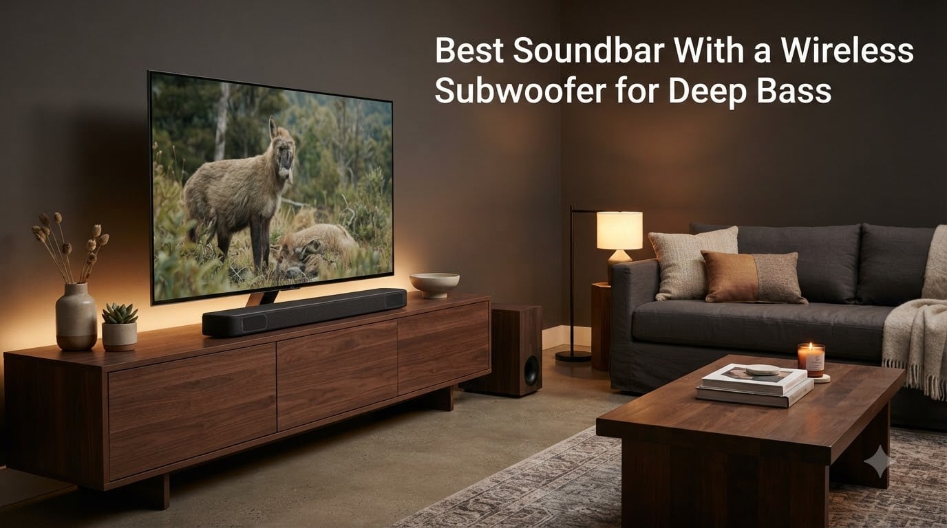 Best Soundbar With a Wireless Subwoofer for Deep Bass