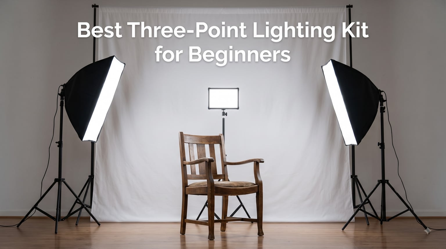 Best Three-Point Lighting Kit for Beginners
