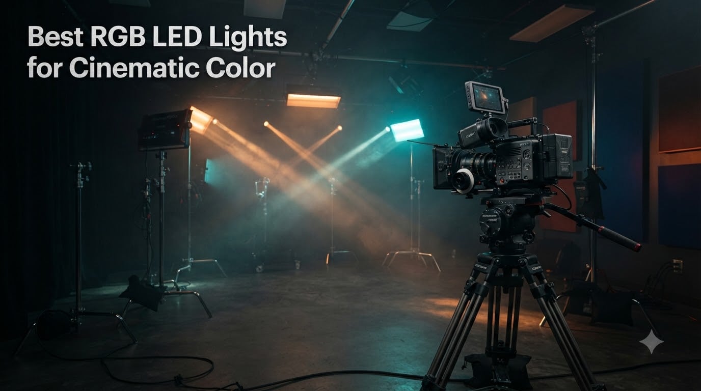 Best RGB LED Lights for Cinematic Color