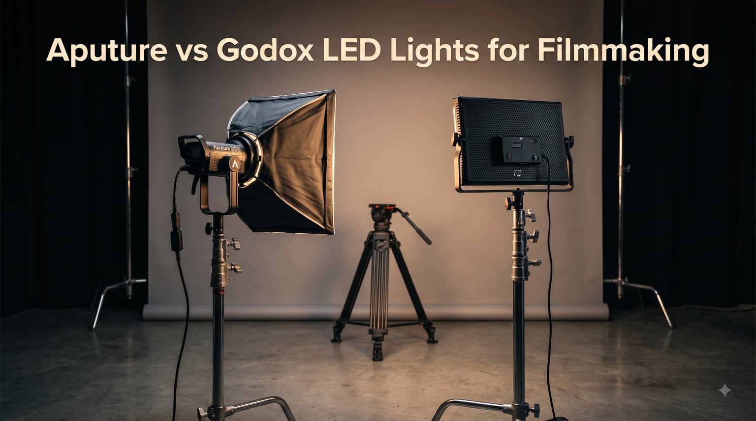 Aputure vs Godox LED Lights for Filmmaking