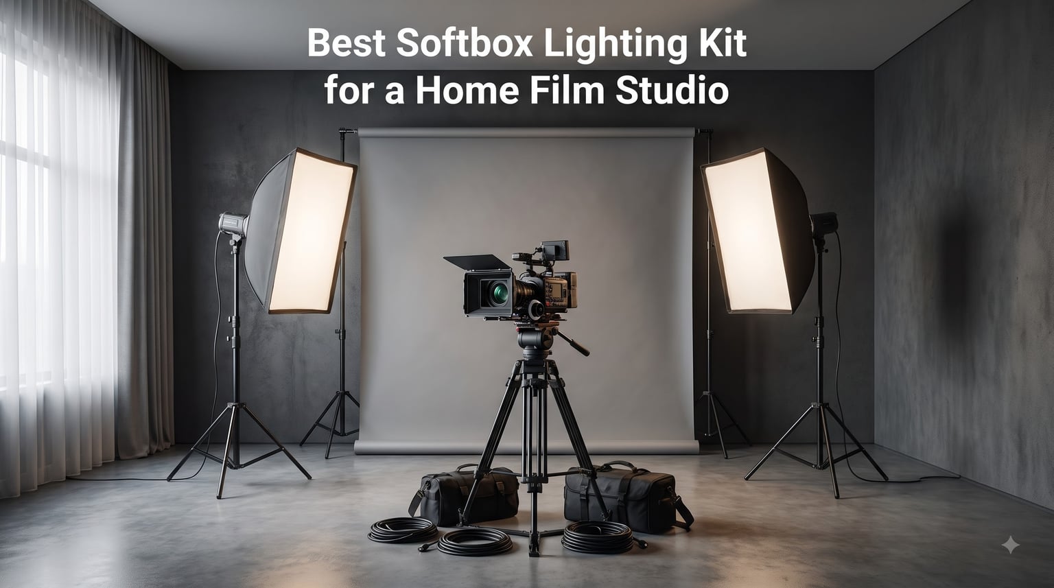 Best Softbox Lighting Kit for a Home Film Studio