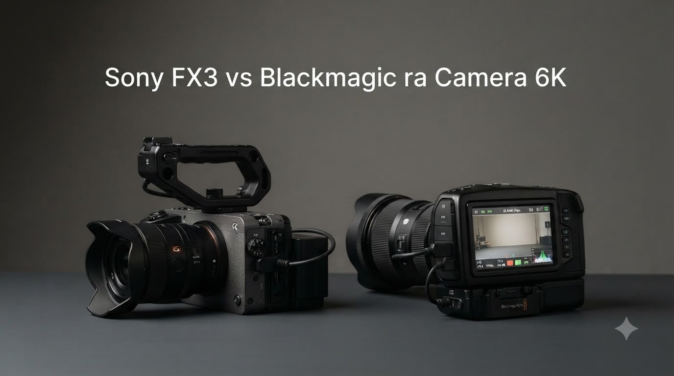 Sony FX3 vs Blackmagic Cinema Camera 6K