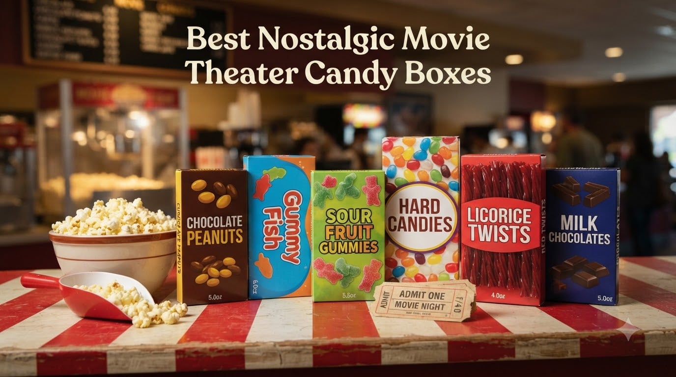 Best Nostalgic Movie Theater Candy Boxes