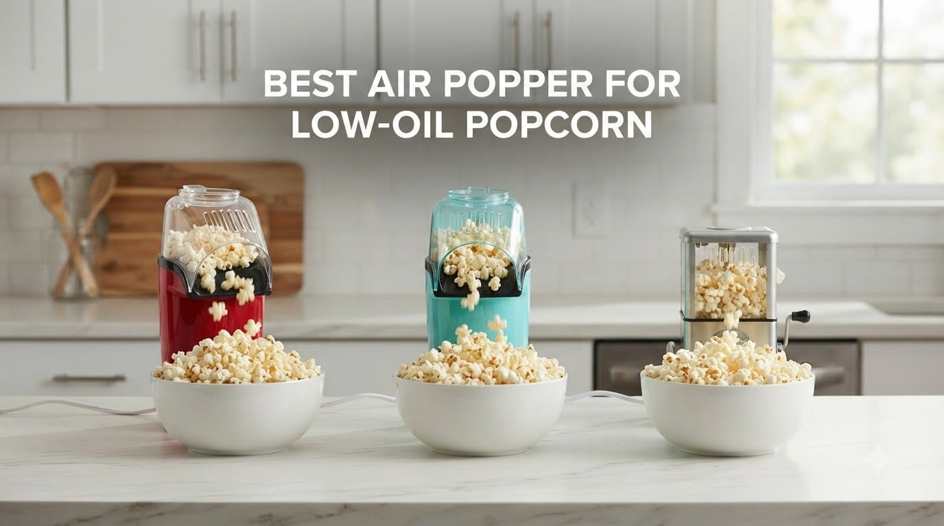 Best Air Popper for Low-Oil Popcorn